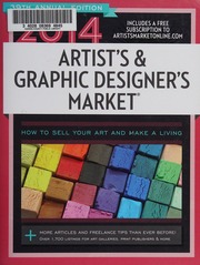 2014 Artists Graphic Designers Market How To Sell Your Art And Make A Living 39th Annual Edition Bostic