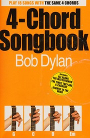 4chord Songbook Bob Dylan Dylan Bob 1941