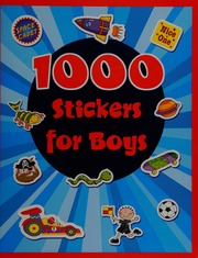 1000 Stickers For Boys Unknown