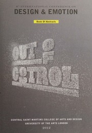 8th International Conference On Design Emotion International Conference On Design And Emotion 8th 2012 London