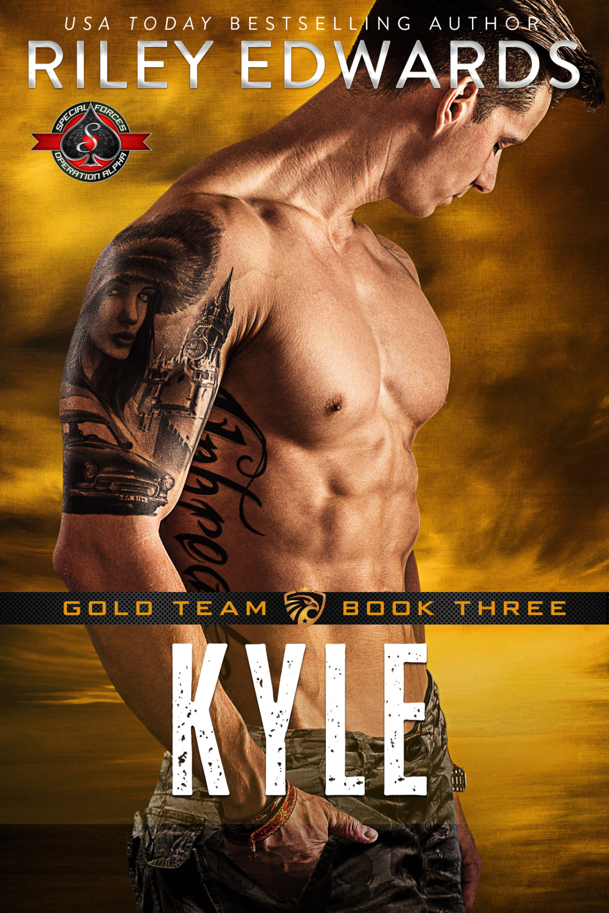 Special Forces Operation Alpha Gold Team 3 Kyle Riley Edwards