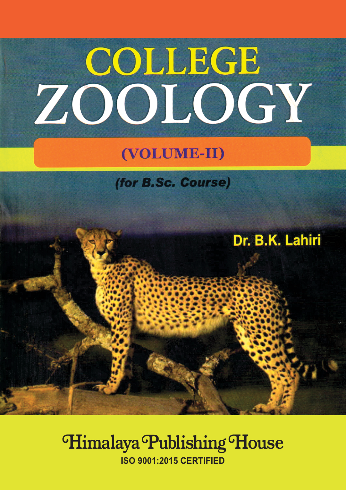 College Zoology Vol Ii 1st 2014 B K Lahiri