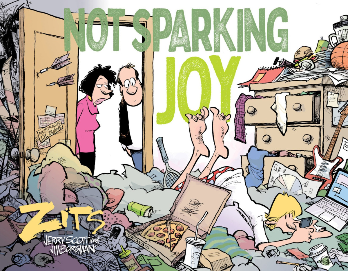 Not Sparking Joy A Zits Treasury Jerry Scott Jim Borgman
