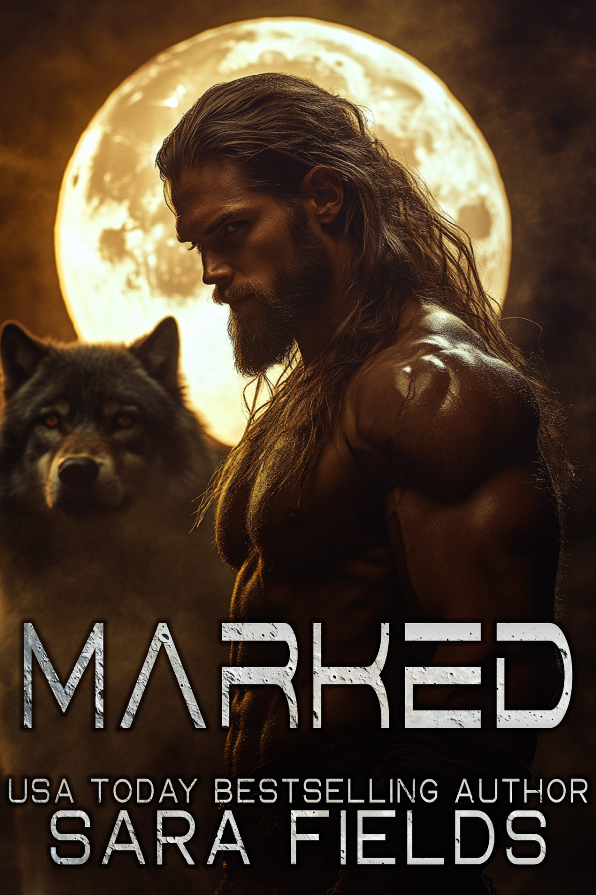 Marked A Dark Wolf Shifter Romance Sara Fields