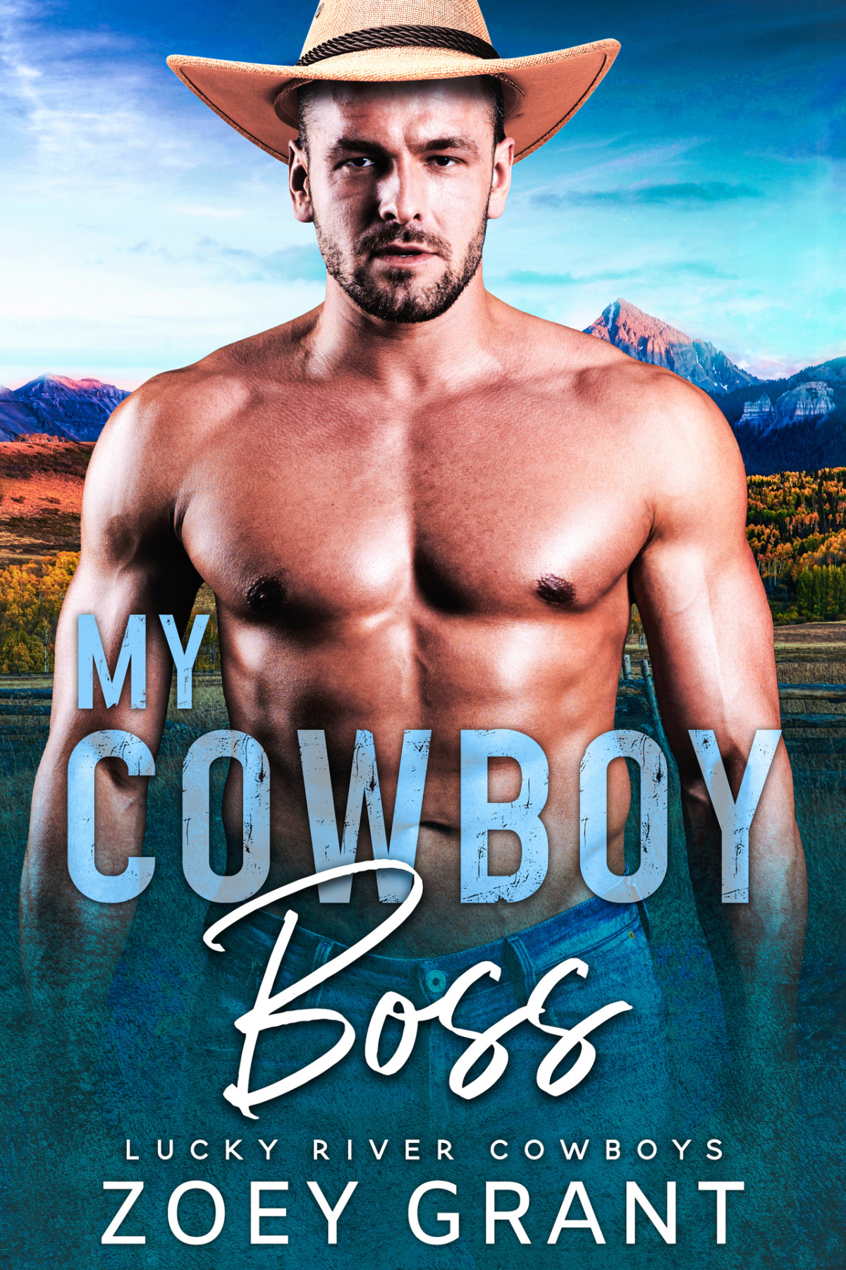 Lucky River Cowboys 2 My Cowboy Boss Zoey Grant
