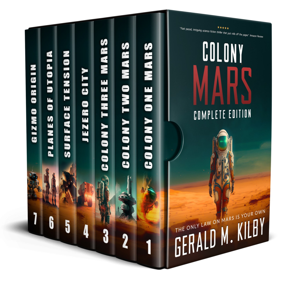 Colony Mars Complete Edition Books 17 Gerald M Kilby
