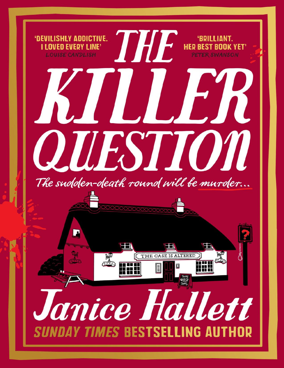 The Killer Question 1st Edition Janice Hallett