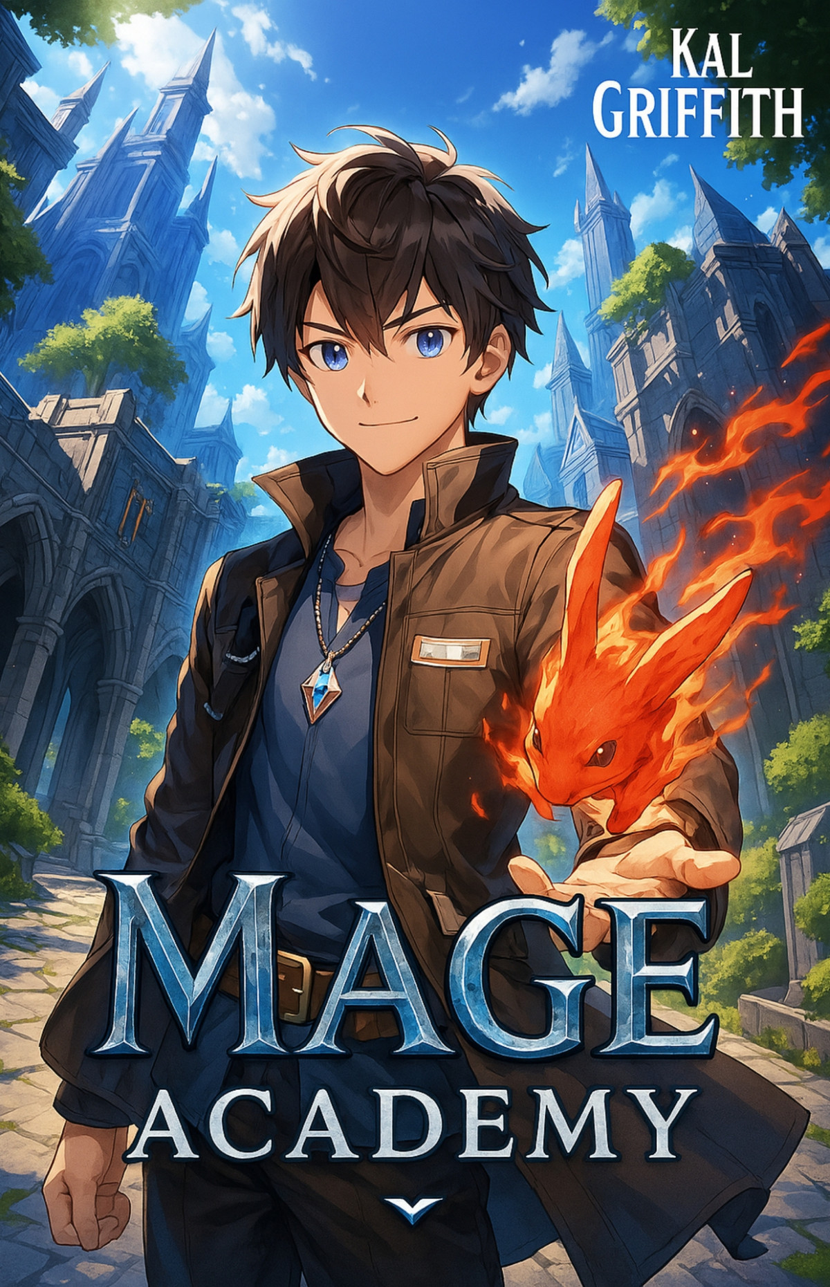 Mage Academy A Litrpg Magic Academy Light Novel Kal Griffith