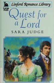 Quest For A Lord Large Print Edition Judge Sara