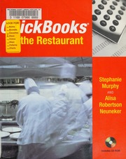 Quickbooks For The Restaurant Murphy Stephanie Neuneker Alisa Robertson