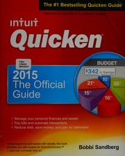 Quicken 2015 The Official Guide Sandberg Bobbi