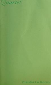 Quartet La Rocco Claudia Author