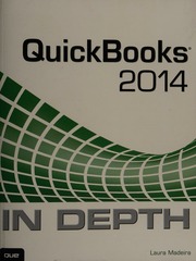 Quickbooks 2014 In Depth Madeira Laura Author
