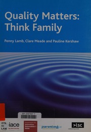 Quality Matters Think Family Lamb Penny Meade Clare Kershaw