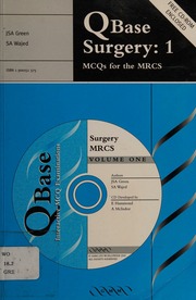 Qbase Surgery 1 Mcqs For The Mrcs Papcdr Edition Green James