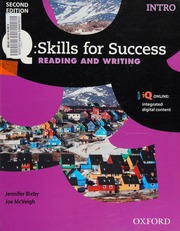 Q Skills For Success Reading And Writing Intro Bixby Jennifer
