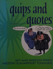 Quips And Quotes Rees Nigel 1944