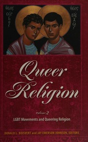 Queer Religion Boisvert Donald L 19512019 Johnson Jay Emerson