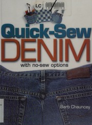 Quicksew Denim With Nosew Options Chauncey Barb