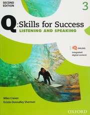 Q Listening And Speaking Level 3 Skills For Success Craven