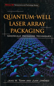 Quantumwell Laser Array Packaging Nanoscale Packaging Techniques Tomm