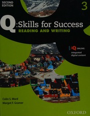 Q Skills For Success Reading And Writing 3 Ward Colin Teacher Of English As A Foreign Language