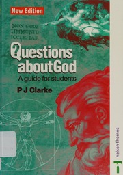 Questions About God A Guide For Students Illustrate Edition Clarke