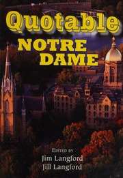 Quotable Notre Dame Langford Jim 1937