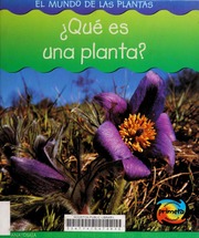 Que Es Una Planta Spilsbury Louise Spilsbury Richard 1963