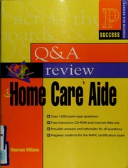 Prentice Hall Health Q A Review For Home Care Aide Papcdr Edition Williams