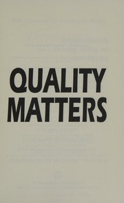 Quality Matters Seeking Confidence In Evaluating Auditing And Performance Reporting Schwartz