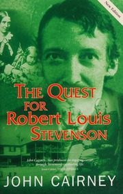The Quest For Robert Louis Stevenson Cairney John 1930