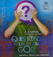 Questions Id Like To Ask God Price Matthew Arlen Anderson Joel