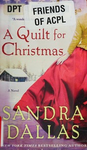 A Quilt For Christmas Dallas Sandra Author