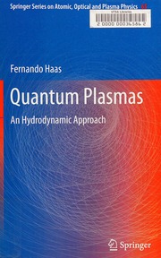 Quantum Plasmas An Hydrodynamic Approach Haas Fernando