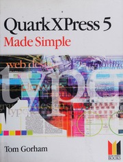 Quarkxpress 5 Made Simple Gorham Tom