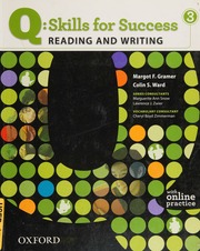 Q Skills For Success 3 Reading And Writing Gramer Margot F