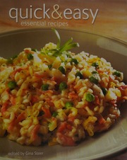 Quick Easy Essential Recipes Steer Gina Edt