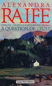 A Question Of Trust Raife Alexandra