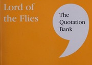 The Quotation Bank Lord Of The Flies Golding William