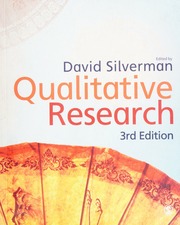 Qualitative Research Issues Of Theory Method And Practice 3rd Ed Silverman