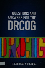 Questions And Answers For The Drcog Kochhar Suneeta Sinha P Prabha