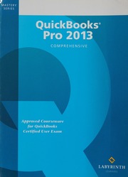 Quickbooks Pro 2013 Comprehensive Conlon Trisha