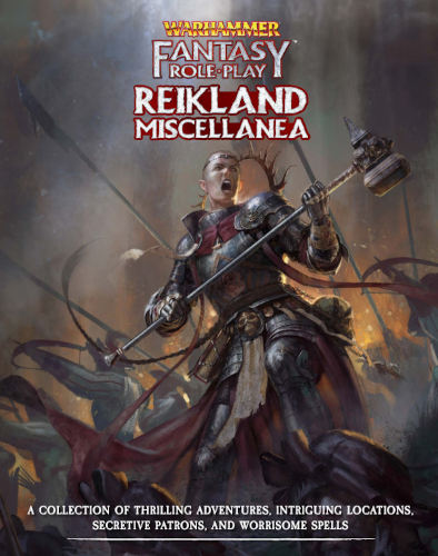 Reikland Miscellanea Cubicle 7 Warhammer Fantasy Roleplay Fantasy Strategy Board Card Game Book Accessory For 1 Players And Ages 14 4th Dave Allen