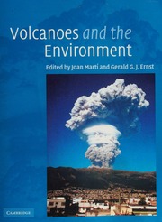 Volcanoes And The Environment Joan Marti Gerald J Ernst