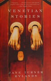 Venetian Stories Jane Turner Rylands