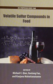 Volatile Sulfur Compounds In Food Qian Michael Fan Xuetong Mahattanatawee