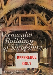 Vernacular Buildings Of Shropshire Moran Madge