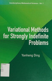Variational Methods For Strongly Indefinite Problems Ding Yanheng