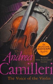 The Voice Of The Violin Camilleri Andrea Author Sartarelli Stephen